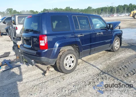 2016 Jeep Patriot Sport from USA, damaged, VIN 1C4NJPBA3GD677886